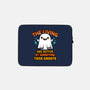 The Living Are Better At Ghosting-None-Zippered-Laptop Sleeve-Boggs Nicolas