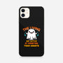 The Living Are Better At Ghosting-iPhone-Snap-Phone Case-Boggs Nicolas