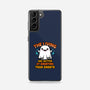 The Living Are Better At Ghosting-Samsung-Snap-Phone Case-Boggs Nicolas