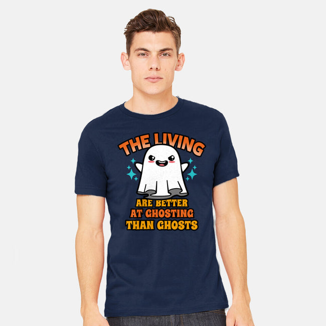 The Living Are Better At Ghosting-Mens-Heavyweight-Tee-Boggs Nicolas