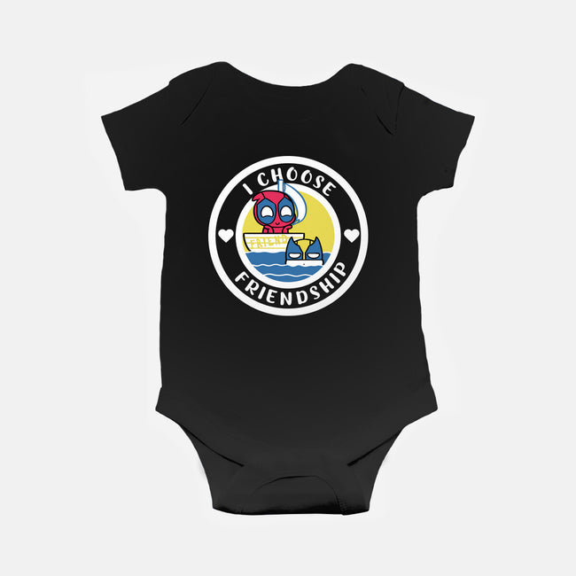 I Choose Friendship-Baby-Basic-Onesie-naomori