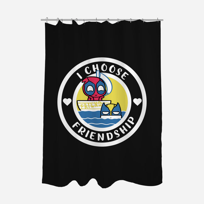 I Choose Friendship-None-Polyester-Shower Curtain-naomori