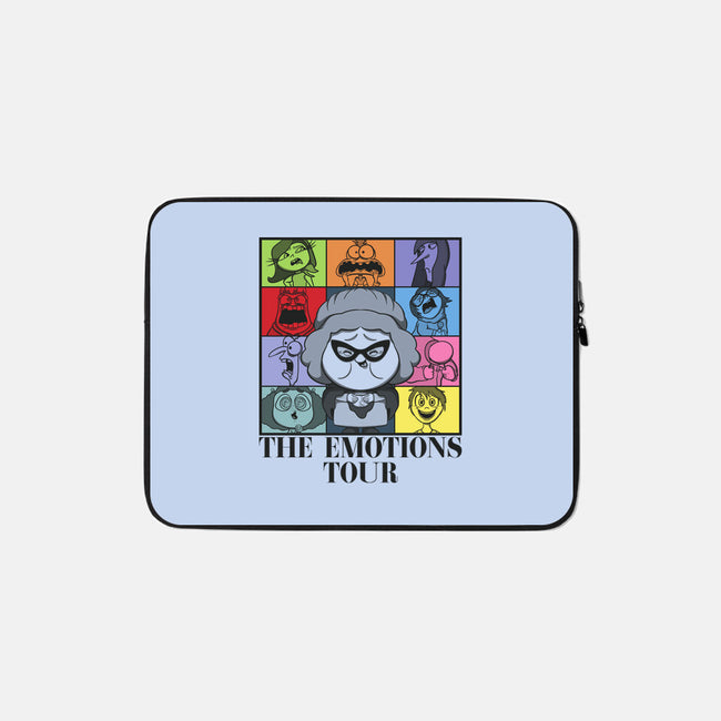 Emotions Tour-None-Zippered-Laptop Sleeve-Claudia