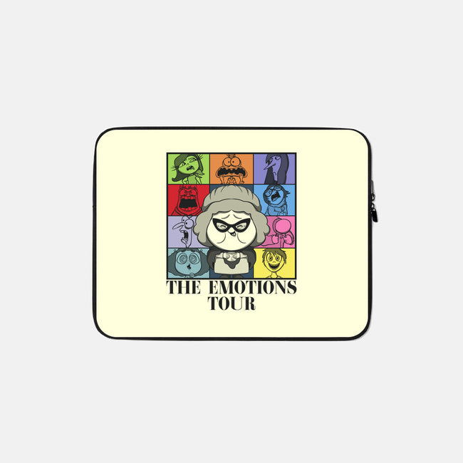 Emotions Tour-None-Zippered-Laptop Sleeve-Claudia