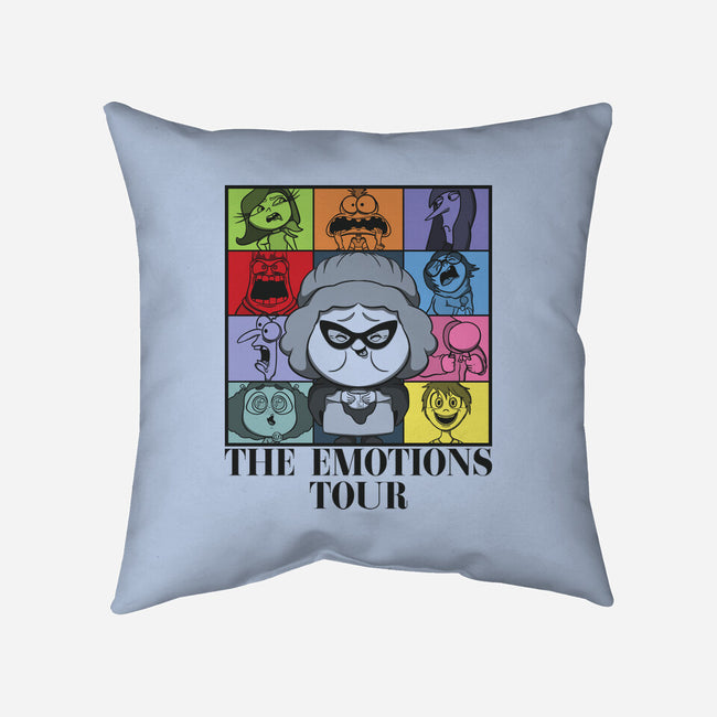 Emotions Tour-None-Non-Removable Cover w Insert-Throw Pillow-Claudia