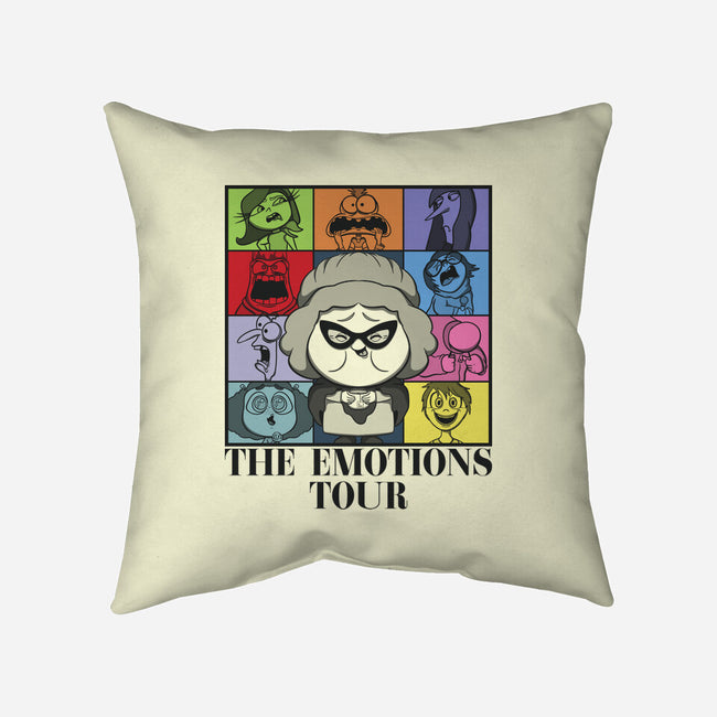 Emotions Tour-None-Non-Removable Cover w Insert-Throw Pillow-Claudia