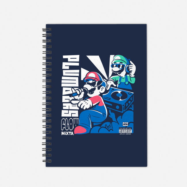 Plumbers Flow Mixtape-None-Dot Grid-Notebook-estudiofitas