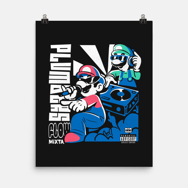 Plumbers Flow Mixtape-None-Matte-Poster-estudiofitas