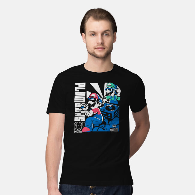 Plumbers Flow Mixtape-Mens-Premium-Tee-estudiofitas