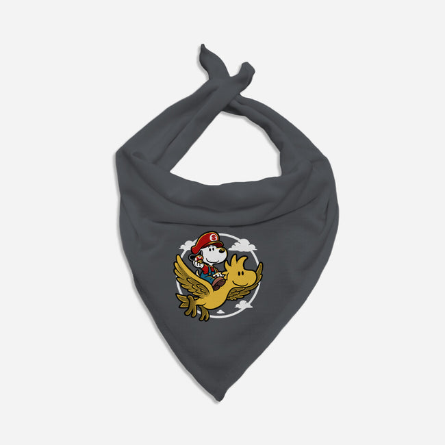 Super Beagle Bros-Dog-Bandana-Pet Collar-Studio Mootant