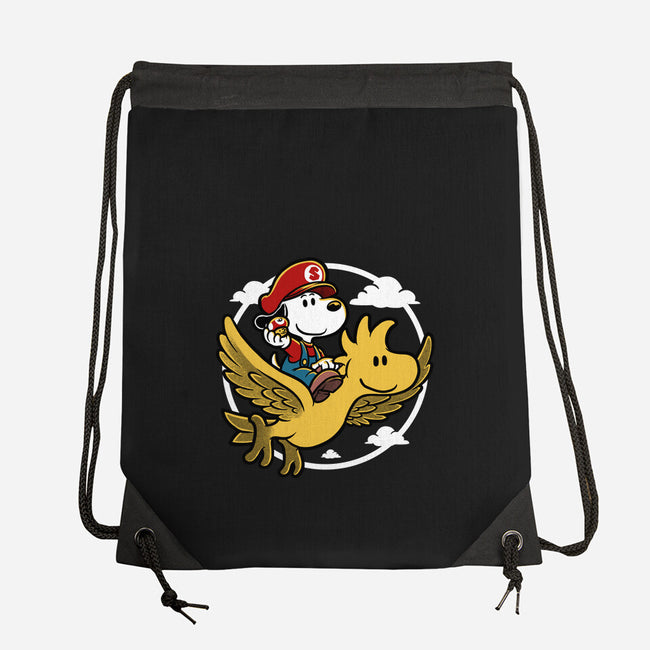 Super Beagle Bros-None-Drawstring-Bag-Studio Mootant