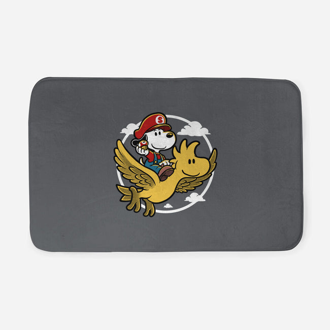 Super Beagle Bros-None-Memory Foam-Bath Mat-Studio Mootant