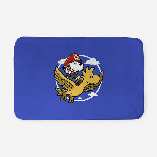 Super Beagle Bros-None-Memory Foam-Bath Mat-Studio Mootant