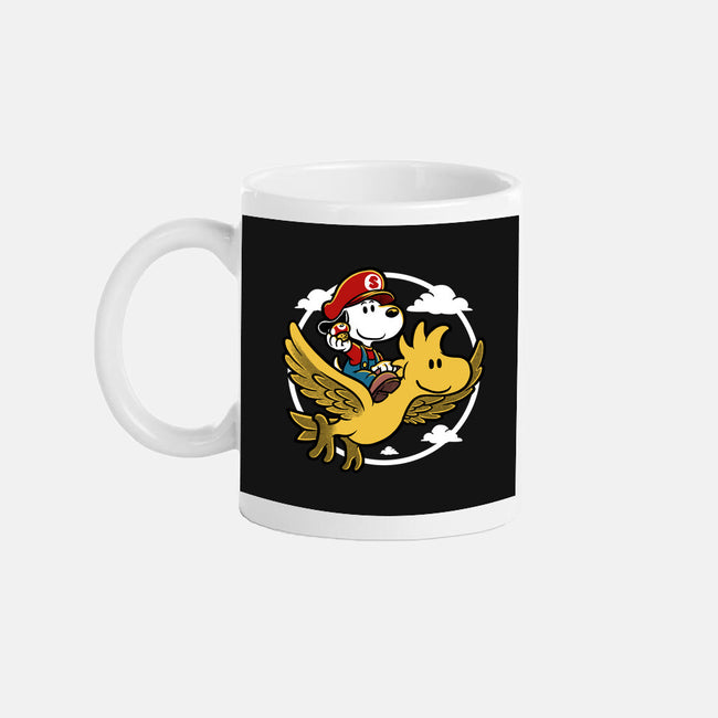 Super Beagle Bros-None-Mug-Drinkware-Studio Mootant