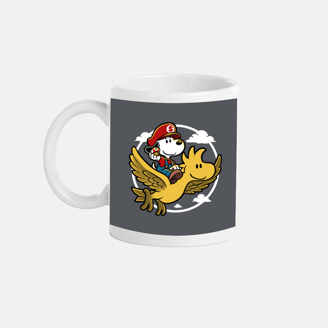 Super Beagle Bros-None-Mug-Drinkware-Studio Mootant