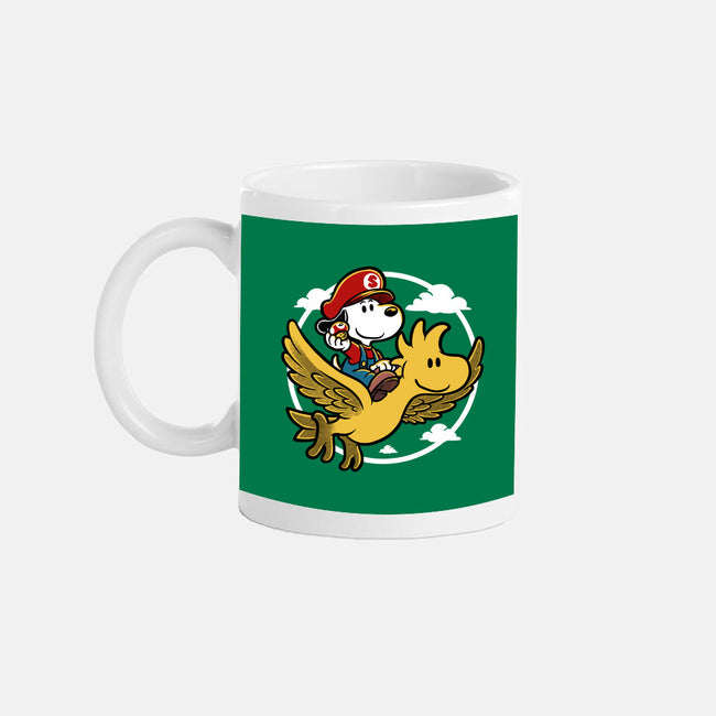 Super Beagle Bros-None-Mug-Drinkware-Studio Mootant