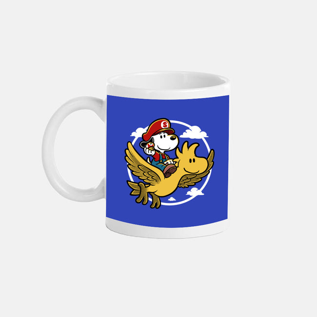 Super Beagle Bros-None-Mug-Drinkware-Studio Mootant