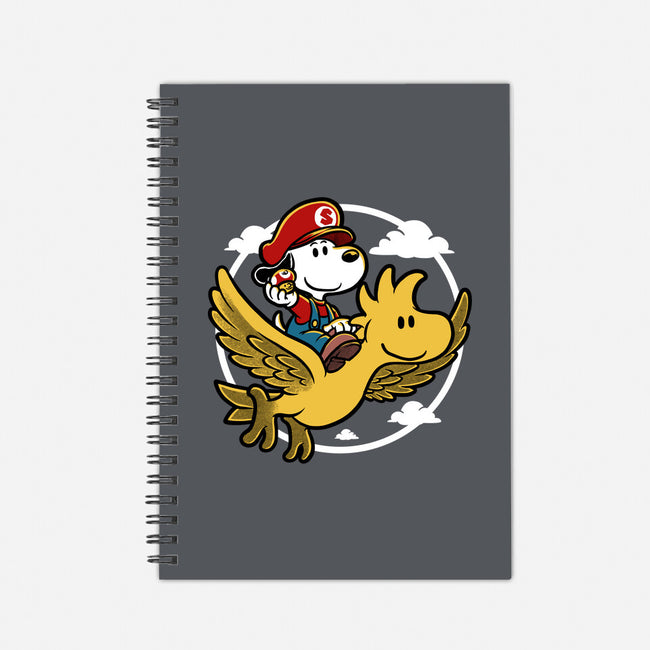 Super Beagle Bros-None-Dot Grid-Notebook-Studio Mootant