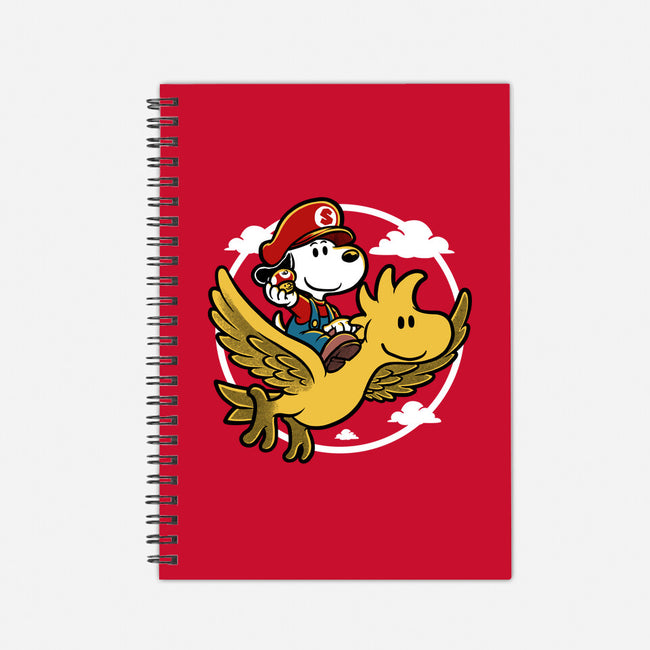 Super Beagle Bros-None-Dot Grid-Notebook-Studio Mootant