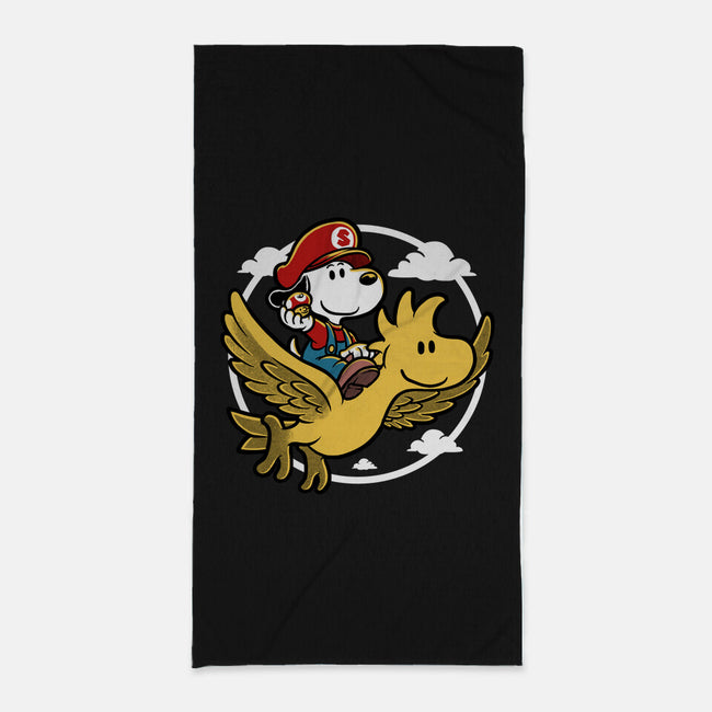 Super Beagle Bros-None-Beach-Towel-Studio Mootant