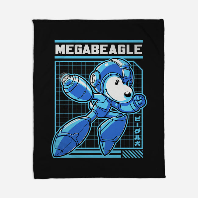 Mega Beagle Videogame-None-Fleece-Blanket-Studio Mootant