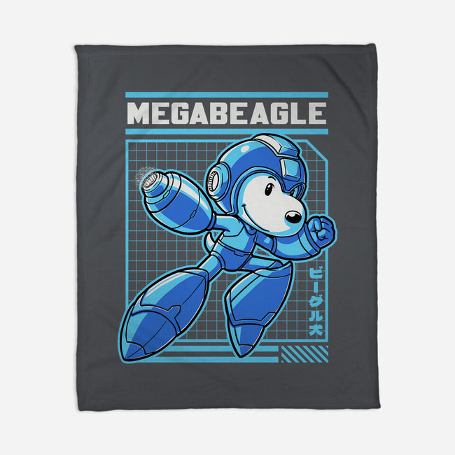 Mega Beagle Videogame-None-Fleece-Blanket-Studio Mootant