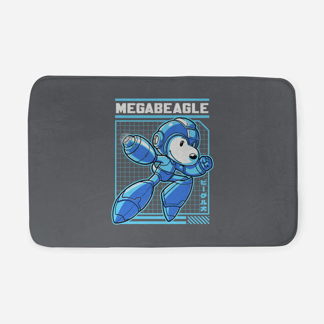 Mega Beagle Videogame-None-Memory Foam-Bath Mat-Studio Mootant