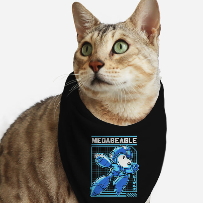 Mega Beagle Videogame-Cat-Bandana-Pet Collar-Studio Mootant