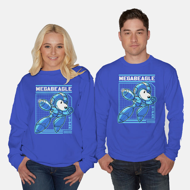 Mega Beagle Videogame-Unisex-Crew Neck-Sweatshirt-Studio Mootant