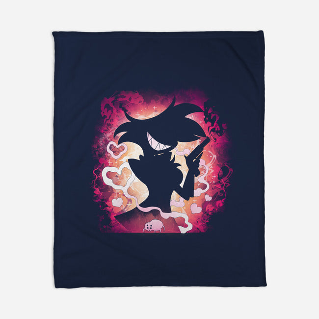 Spider Demon-None-Fleece-Blanket-Vallina84