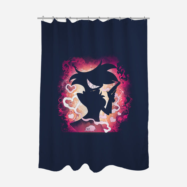 Spider Demon-None-Polyester-Shower Curtain-Vallina84