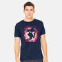 Spider Demon-Mens-Heavyweight-Tee-Vallina84