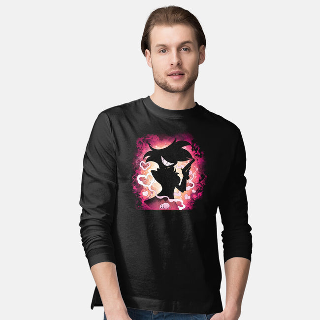 Spider Demon-Mens-Long Sleeved-Tee-Vallina84