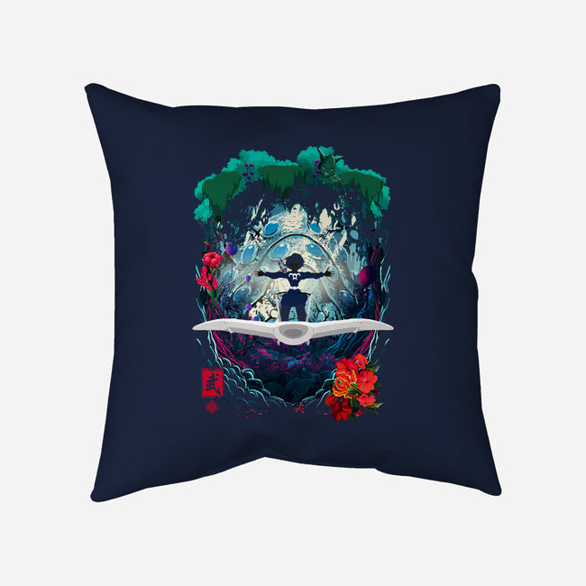 Princess Of The Valley-None-Non-Removable Cover w Insert-Throw Pillow-Arinesart