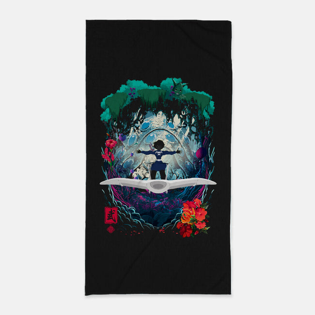 Princess Of The Valley-None-Beach-Towel-Arinesart