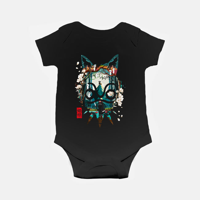 Princess Of The Woods-Baby-Basic-Onesie-Arinesart