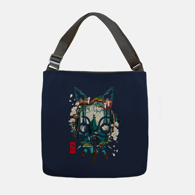 Princess Of The Woods-None-Adjustable Tote-Bag-Arinesart