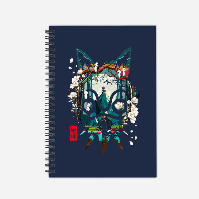 Princess Of The Woods-None-Dot Grid-Notebook-Arinesart