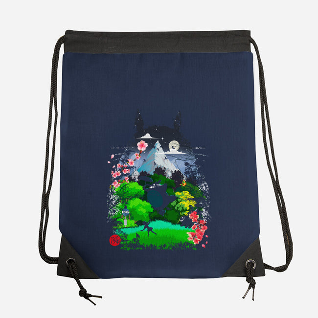 Neighbors And Friends-None-Drawstring-Bag-Arinesart