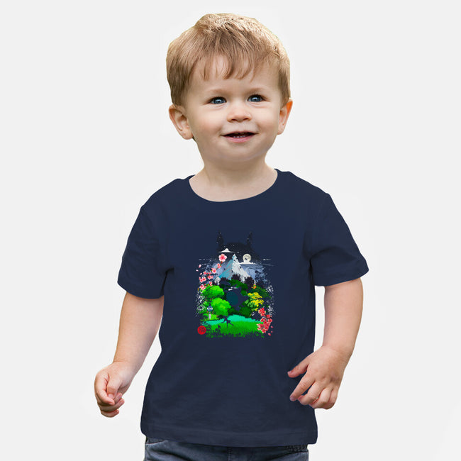 Neighbors And Friends-Baby-Basic-Tee-Arinesart