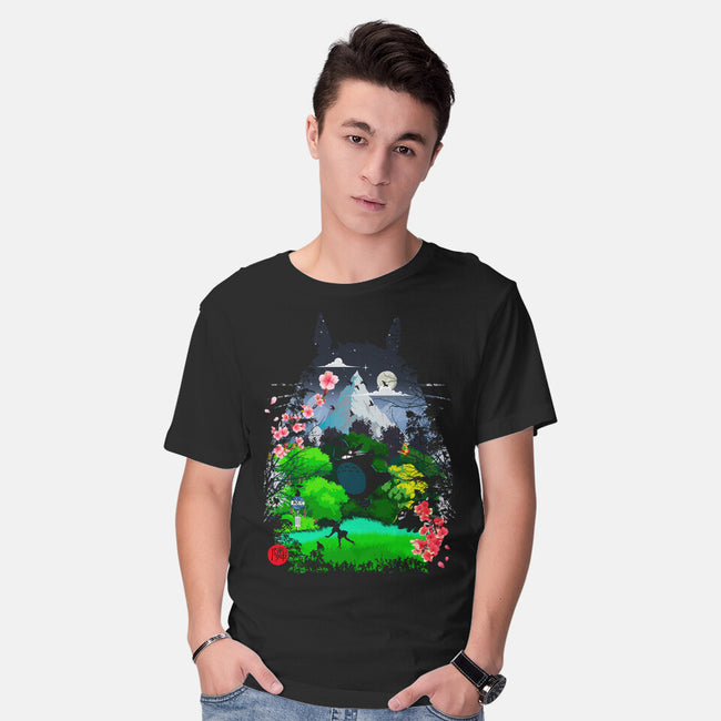 Neighbors And Friends-Mens-Basic-Tee-Arinesart