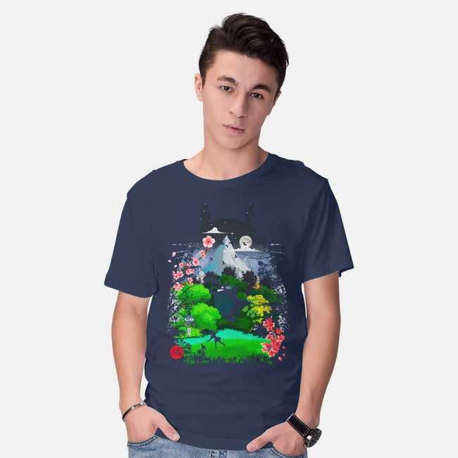 Neighbors And Friends-Mens-Basic-Tee-Arinesart