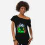 Neighbors And Friends-Womens-Off Shoulder-Tee-Arinesart