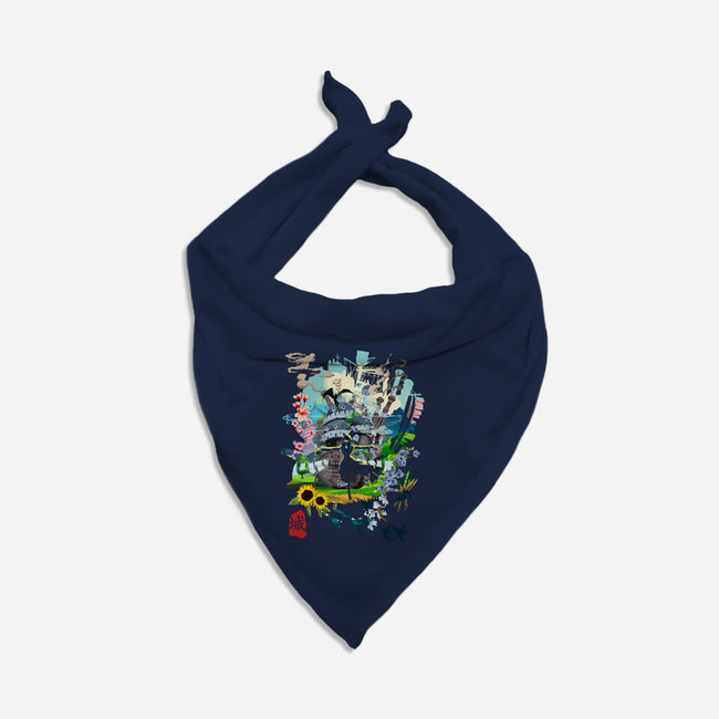 The Magic Castle-Dog-Bandana-Pet Collar-Arinesart