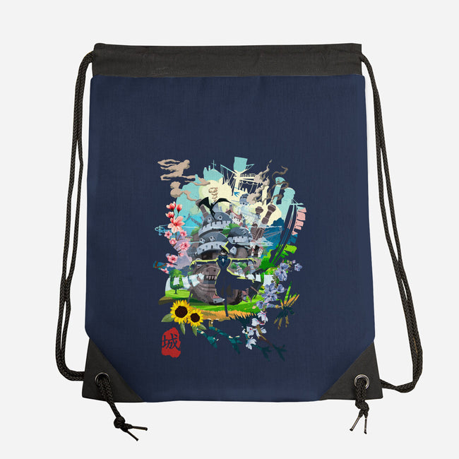 The Magic Castle-None-Drawstring-Bag-Arinesart