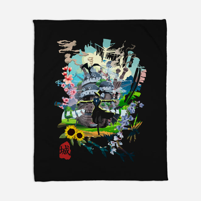 The Magic Castle-None-Fleece-Blanket-Arinesart