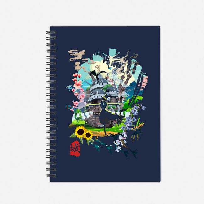 The Magic Castle-None-Dot Grid-Notebook-Arinesart