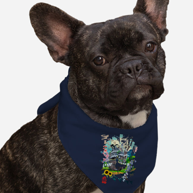 The Magic Castle-Dog-Bandana-Pet Collar-Arinesart