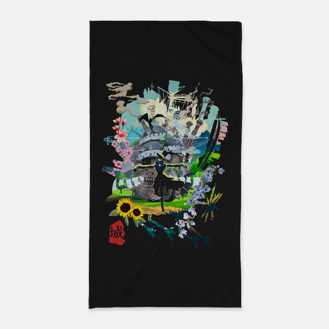 The Magic Castle-None-Beach-Towel-Arinesart