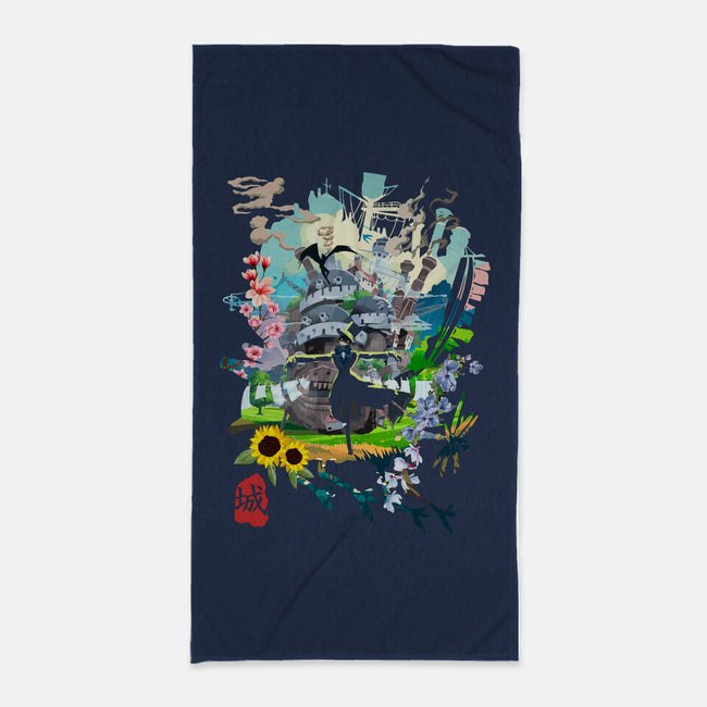 The Magic Castle-None-Beach-Towel-Arinesart